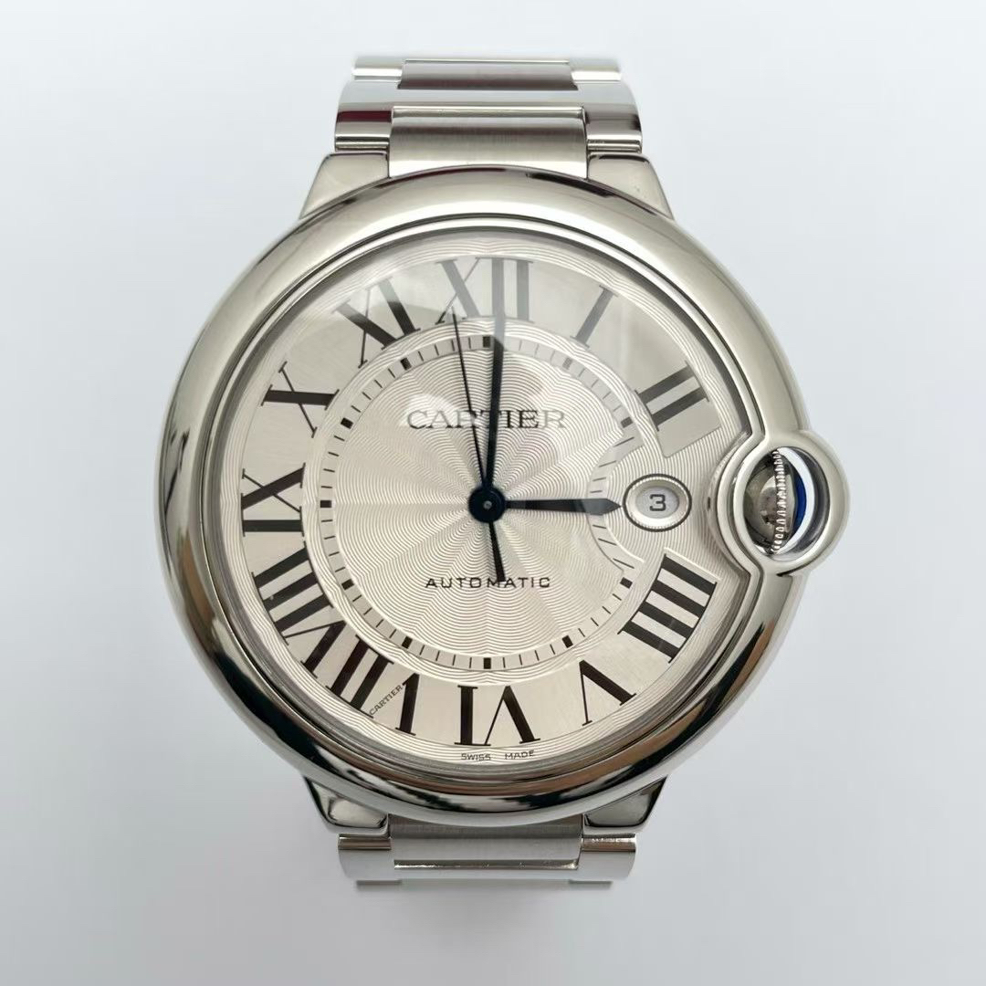 95新 Cartier/卡地亚 蓝气球/全套/W69012Z4/42mm/官方保修至30年