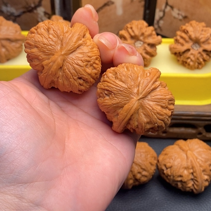 把件文玩核桃691平谷元宝42