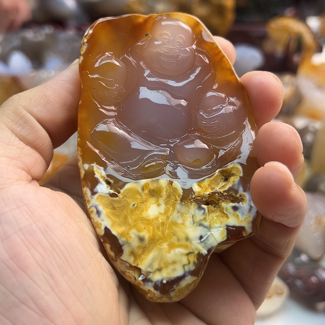 玛瑙/玉髓未镶嵌颈饰