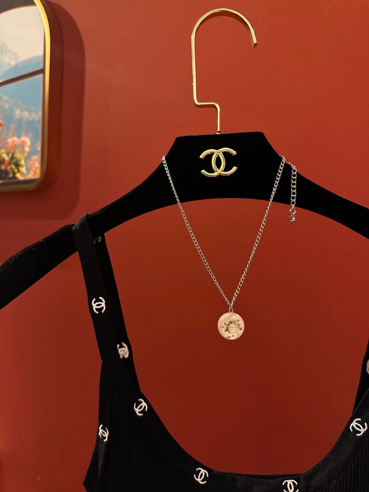 99新 Chanel/香奈儿  中古 系列 经典 亮片 糖豆 项链 配饰