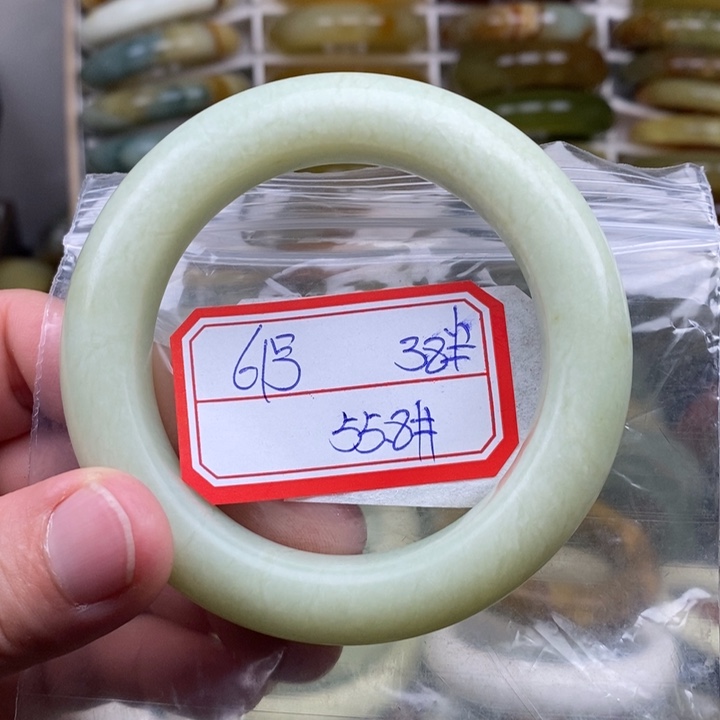 未镶嵌蛇纹石玉手绳