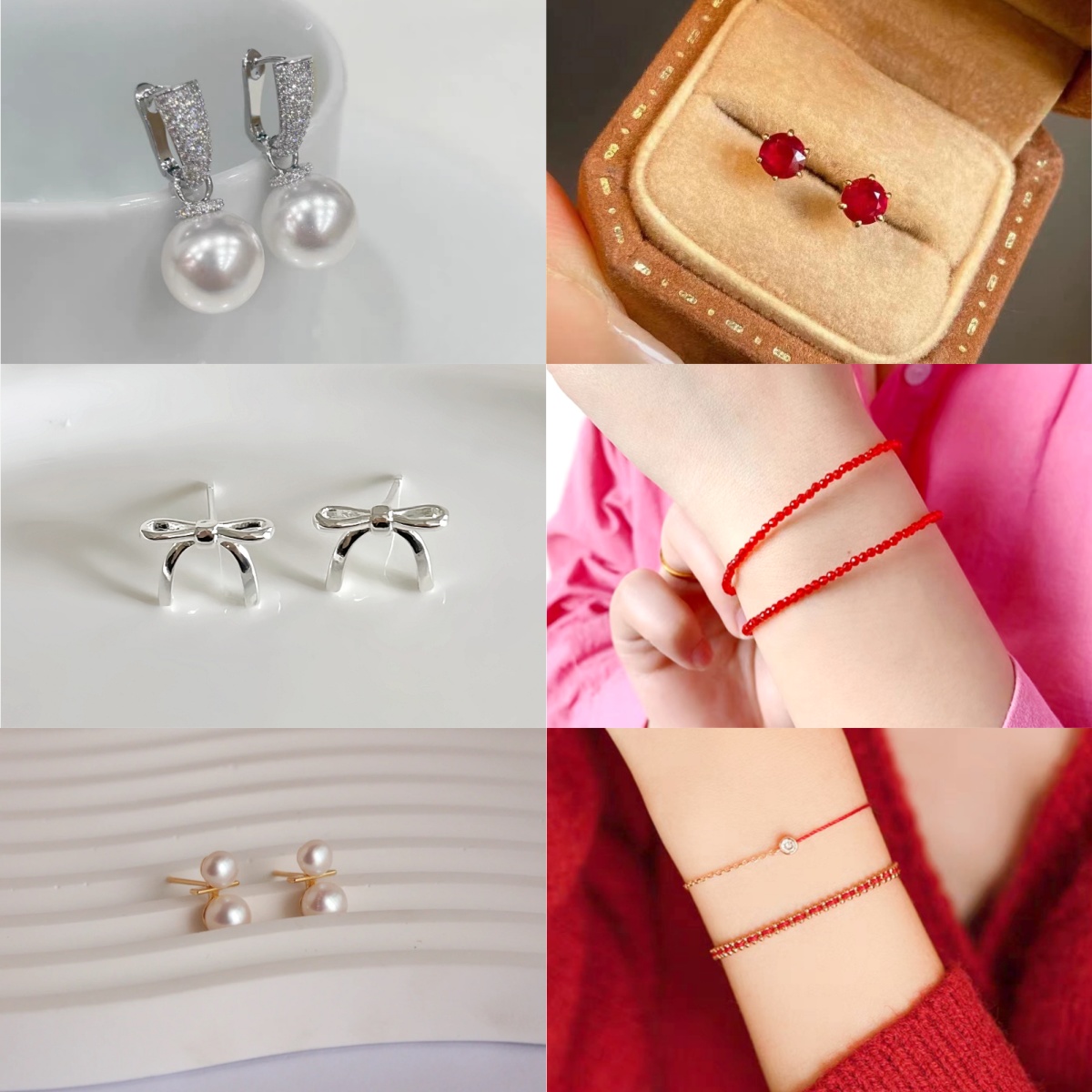 铜合金合成锆石耳饰 A399 高级感网红爆款女款气质简约精致耳钉