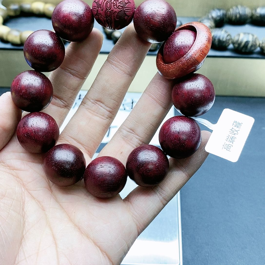 乌木类手串/手链c2红奇楠
