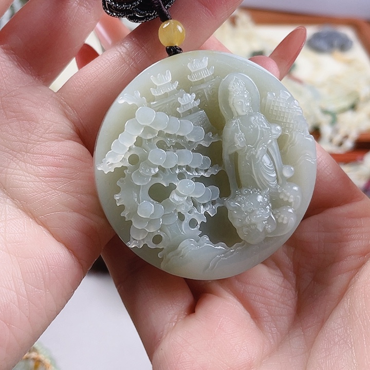 未镶嵌和田玉挂件