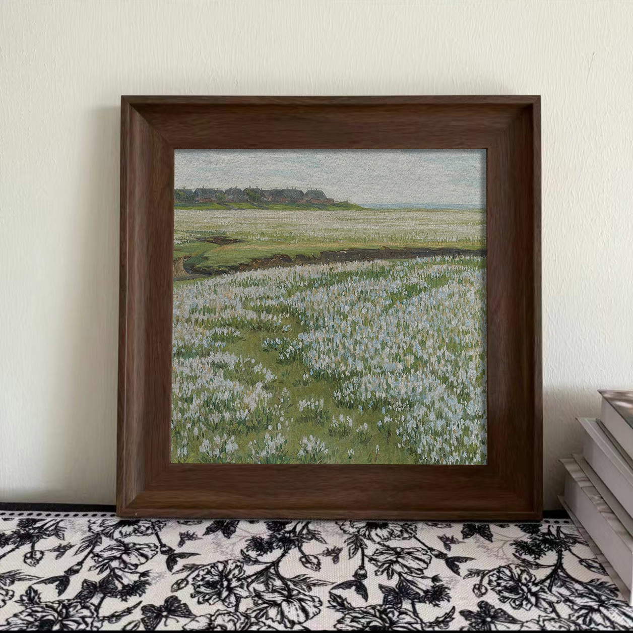 砂岩画风景画客厅沙发背景墙装饰画肌理挂画小众艺术卧室床头画