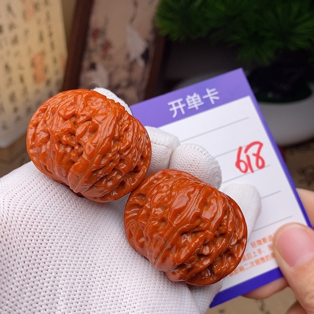 文玩核桃把件41磨盘618