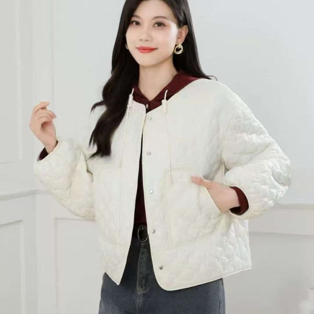 W170 棒球洋气春秋新款宽松时尚棉服外套