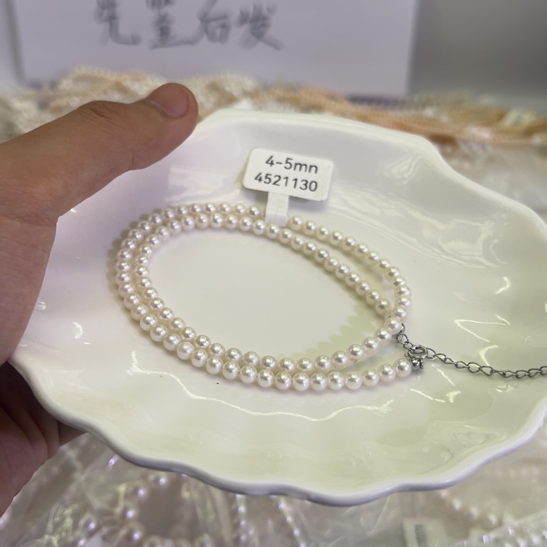淡水珍珠项链未镶嵌