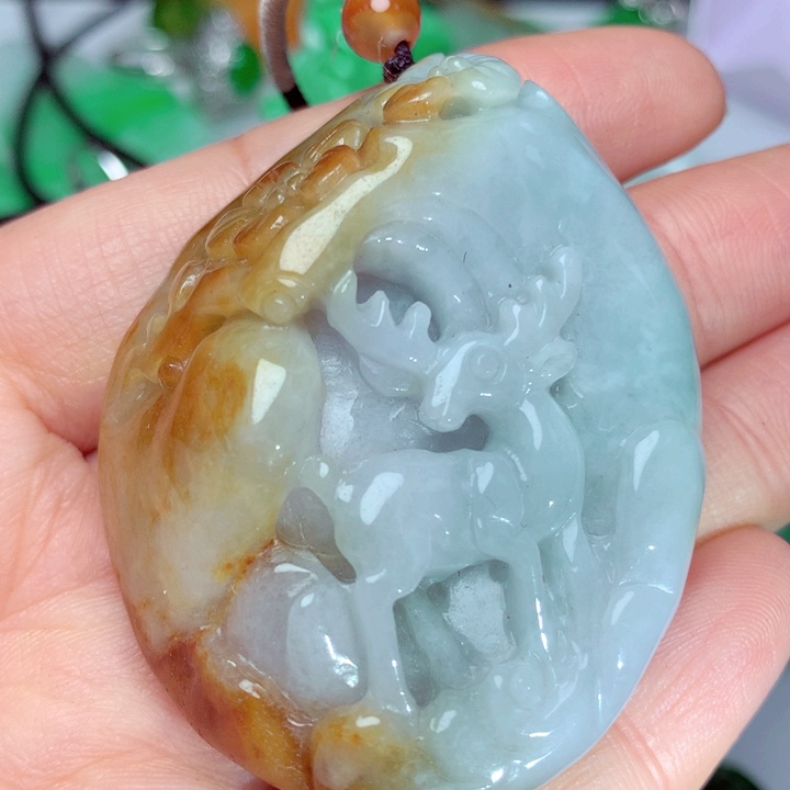 翡翠吊坠(不含链)未镶嵌