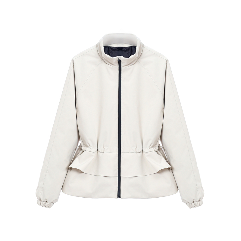 2025｜“迪家高尔夫系列”90鹅绒户外荷叶边收腰休闲鹅绒服-2505