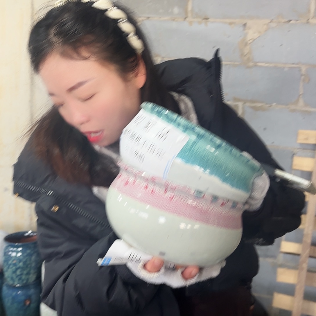 瑕疵两个高12/20红陶