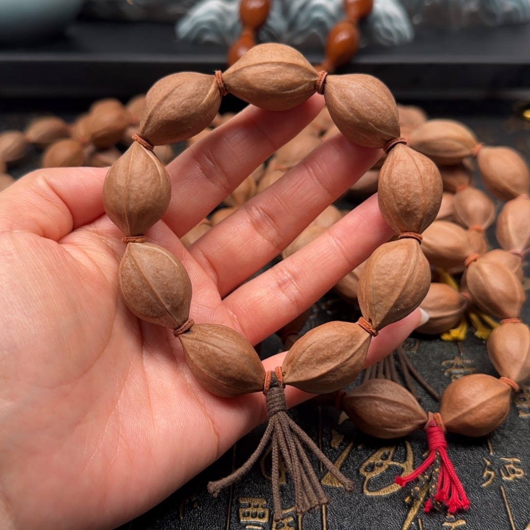 橄榄核手串/手链19*30原生态铁核