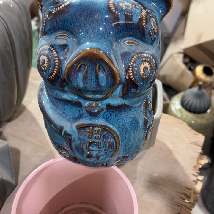 陶瓷花瓶摆件外贸出口微瑕捡漏