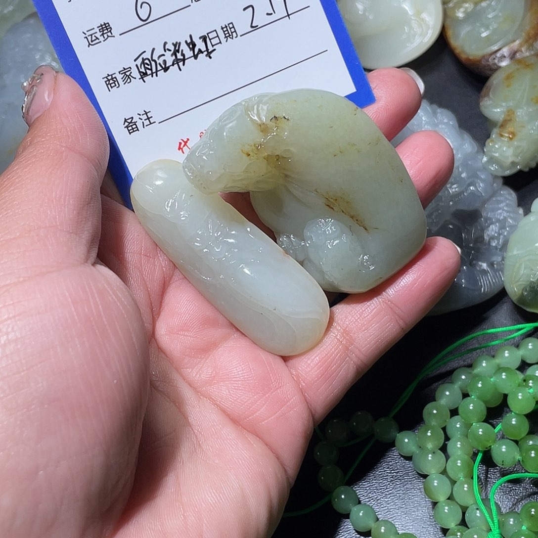 和田玉挂件未镶嵌皖*L
