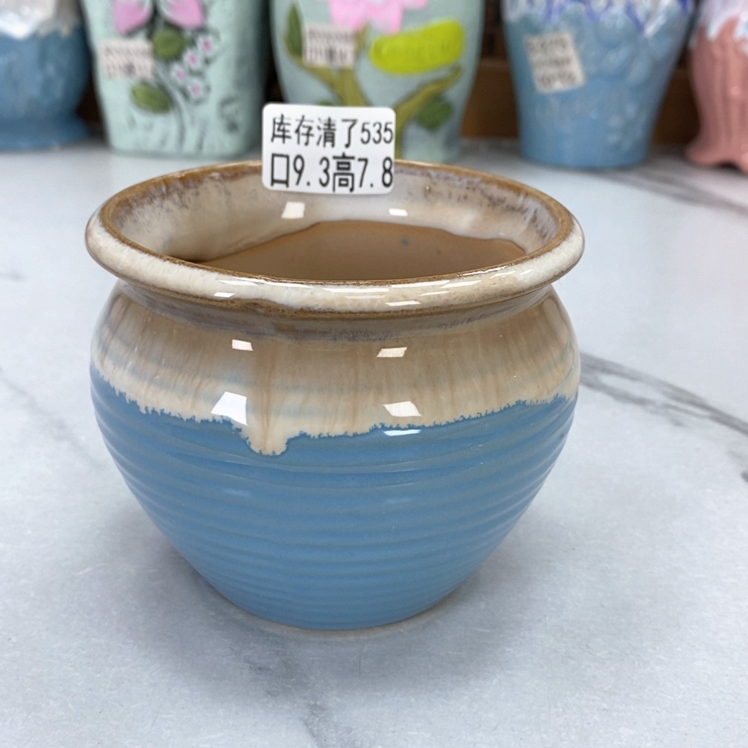 @夏西陶瓷花盆@@5535