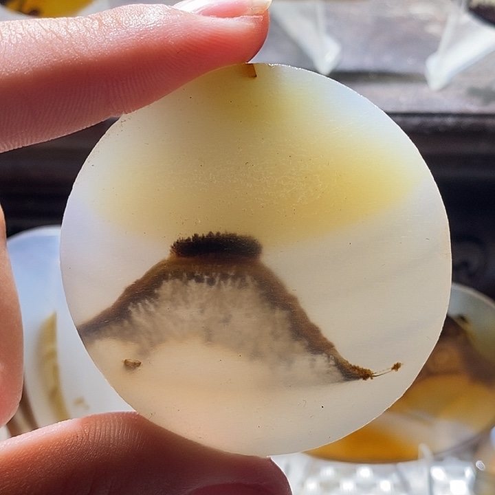 疯***子玛瑙/玉髓未镶嵌颈饰