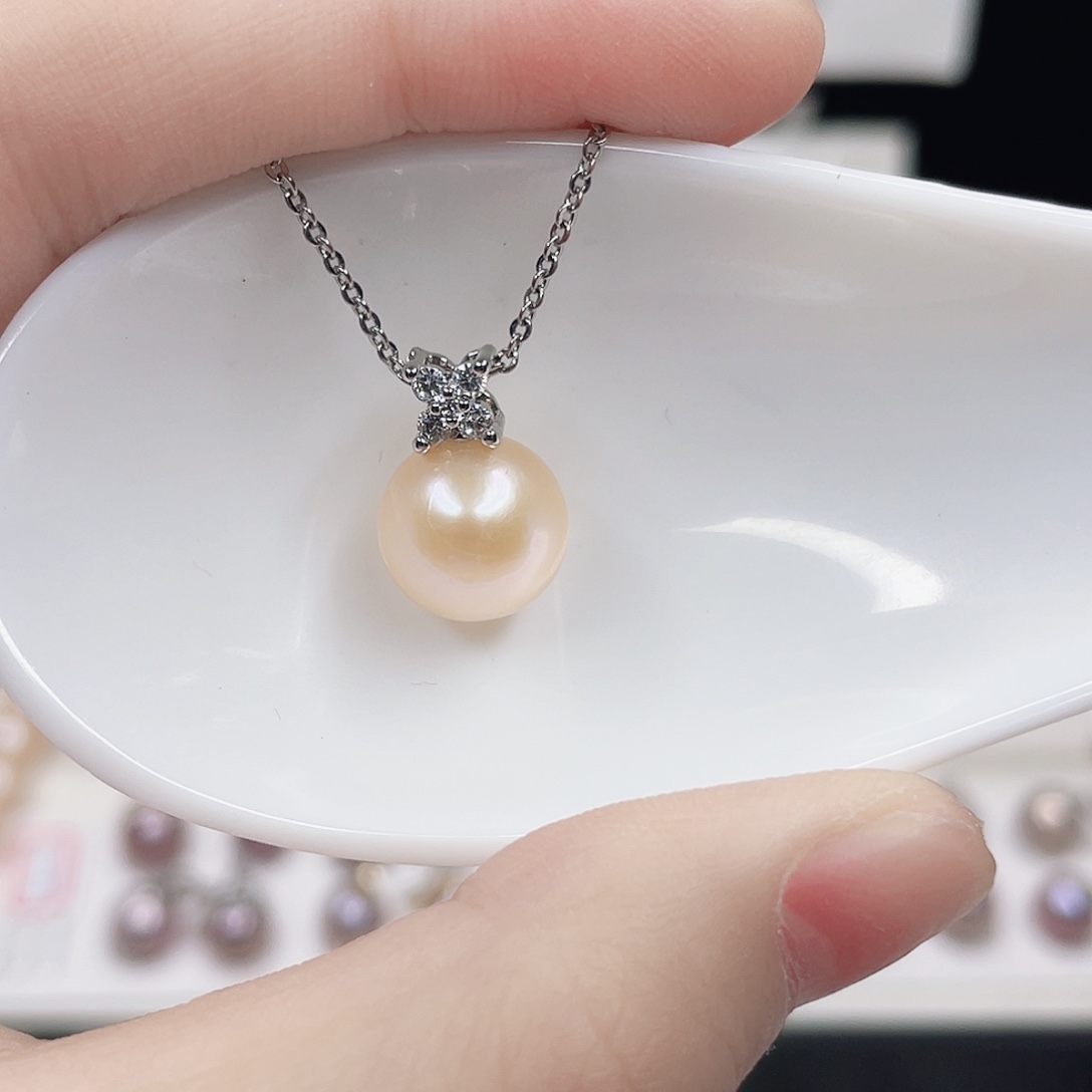 吊坠(赠链)合金淡水珍珠