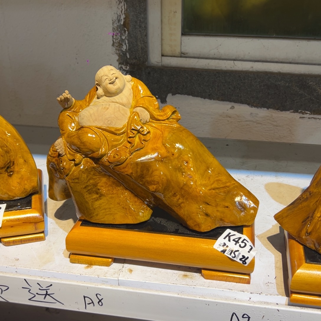 小***兵金丝楠楠木居家摆件