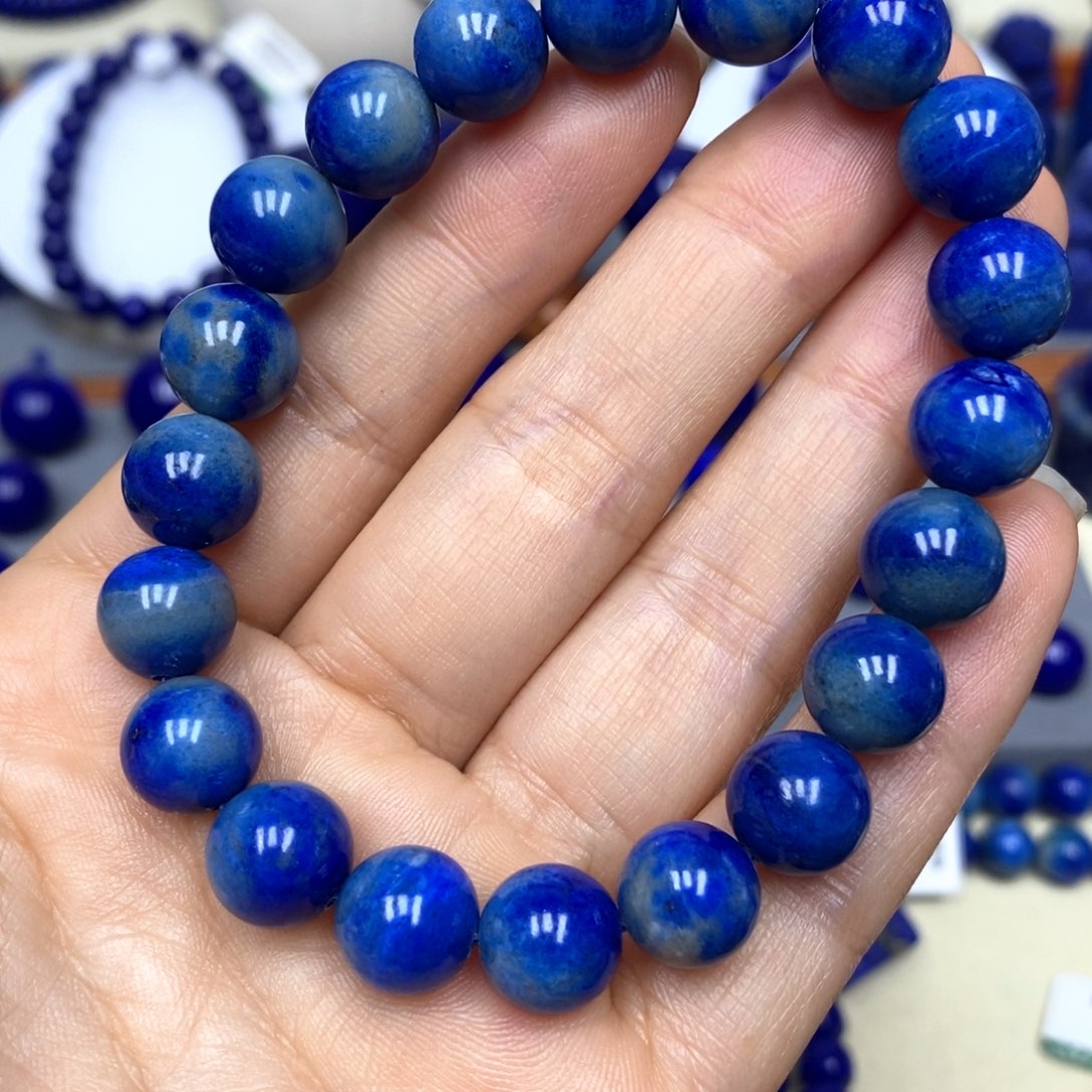 青金石未镶嵌手链