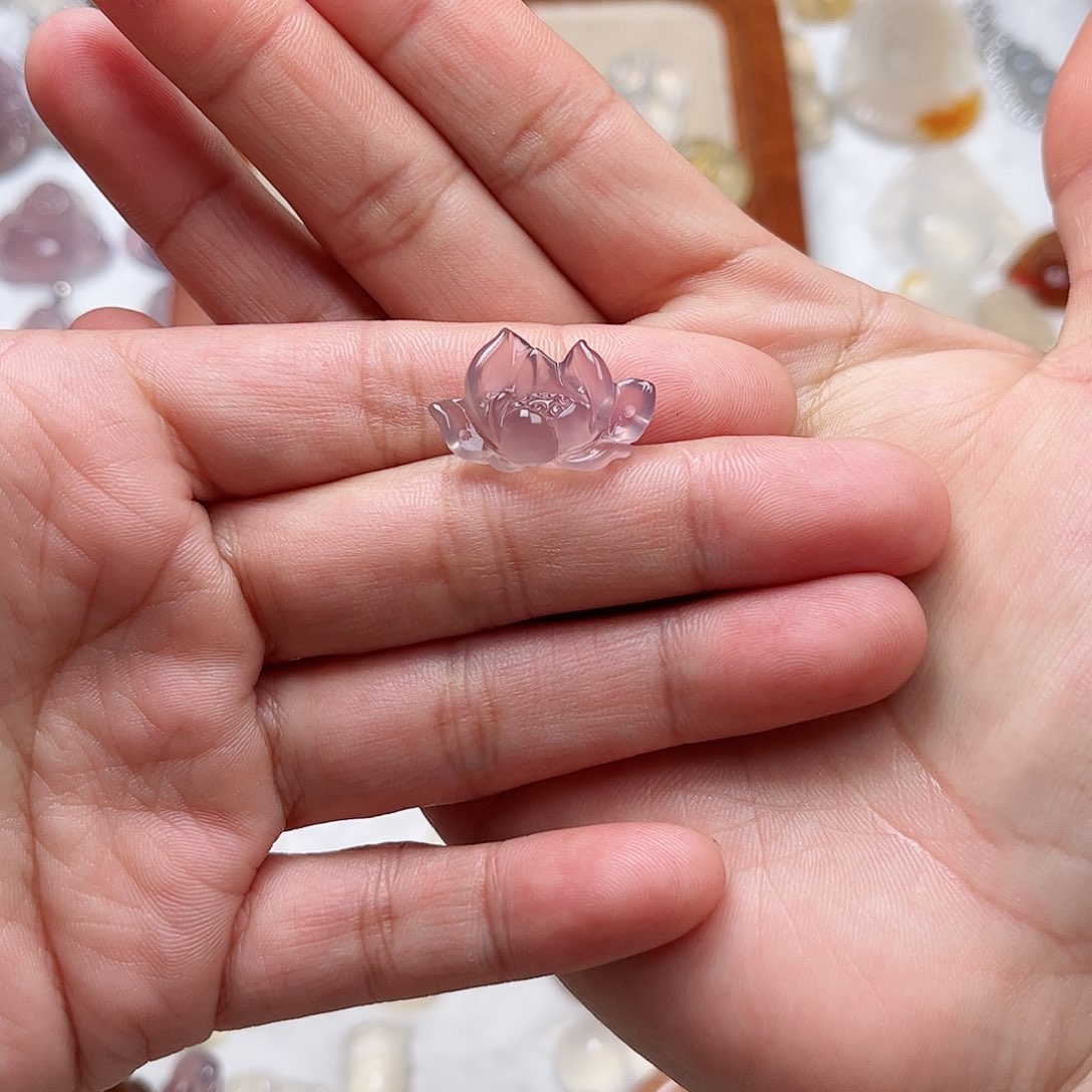 玛瑙/玉髓颈饰未镶嵌圆*媛