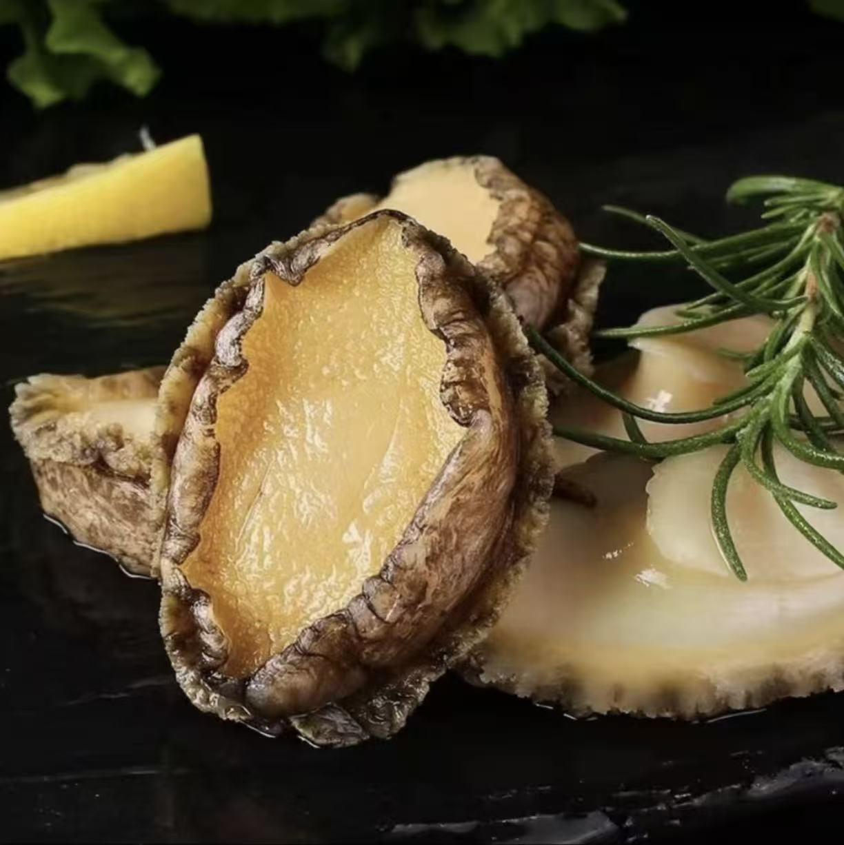 新鲜鲍鱼肉 活鲍现剥 熟冻液氮锁鲜大鲍鱼 15-16只 500g左右1包