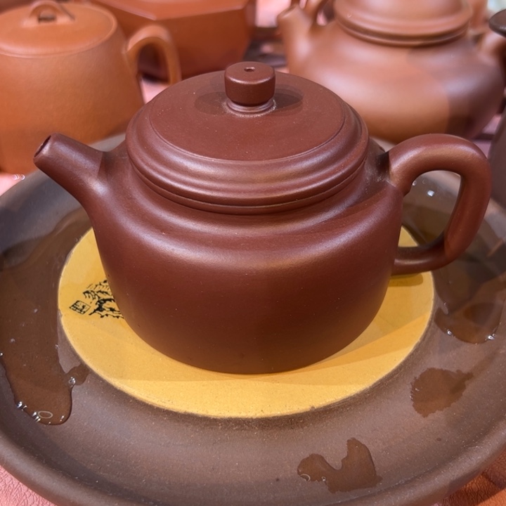 紫砂茶壶龙血砂精工得中