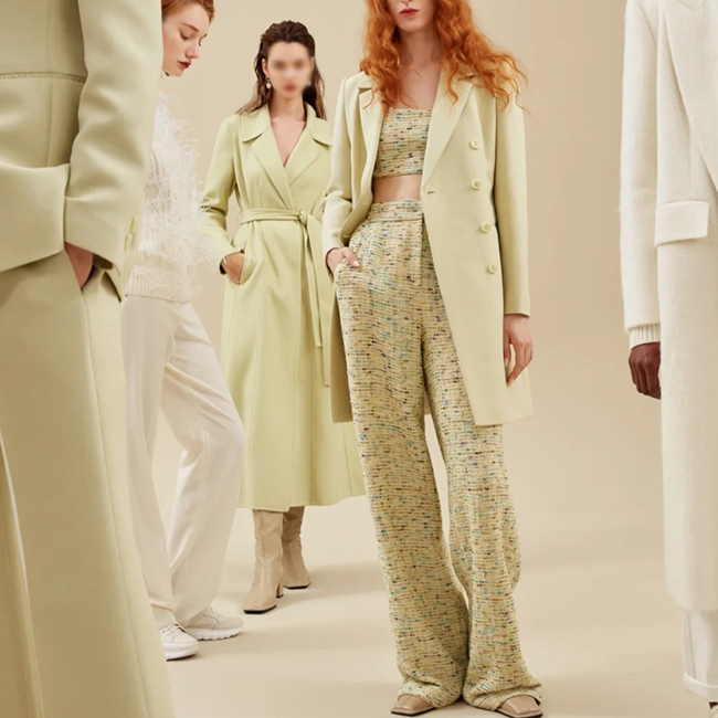 法拉鸣哥新款时尚秋冬冬季女装整款直播链接199-399西装羊绒西服