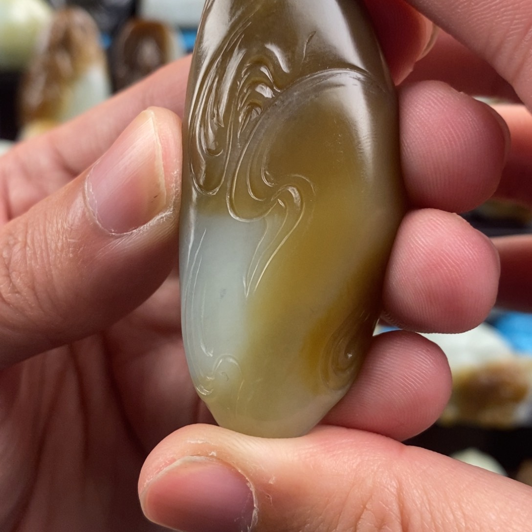 和田玉挂件未镶嵌