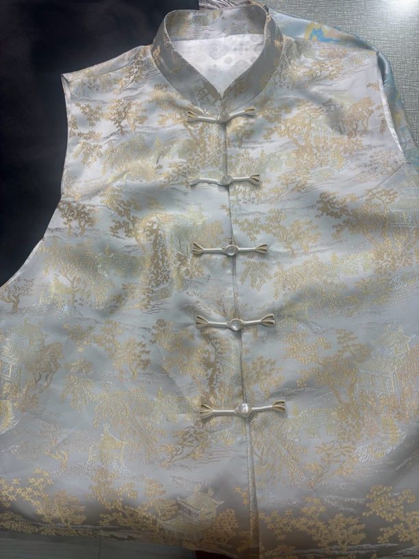 宋锦马甲带里衬499