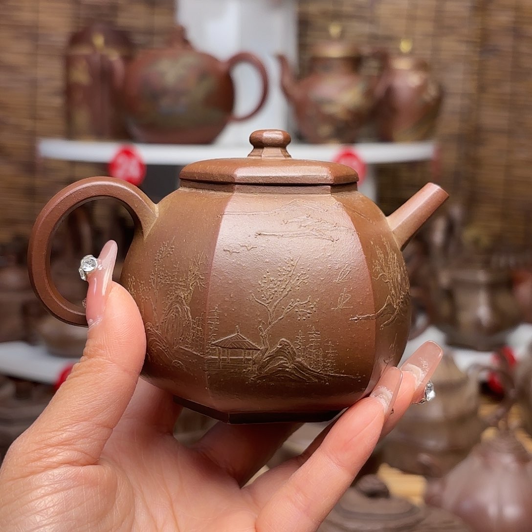 紫砂茶壶竹**客紫砂老壶