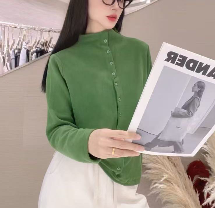 休闲纯色薄款网红圆领女不起球德容卫衣