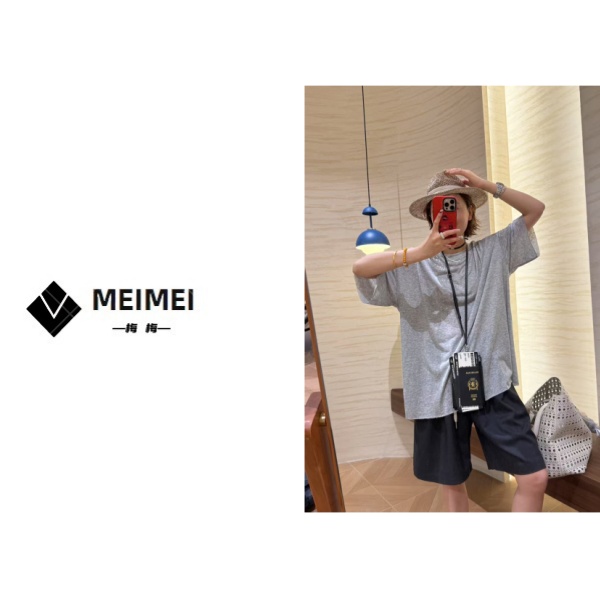 XMM.【天丝面膜光板短袖】时尚百搭潮流显瘦洋气休闲夏季-GZ8272621