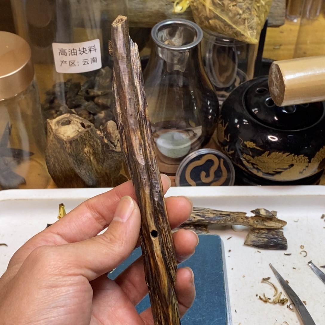 沉香高油香薰陆河14克