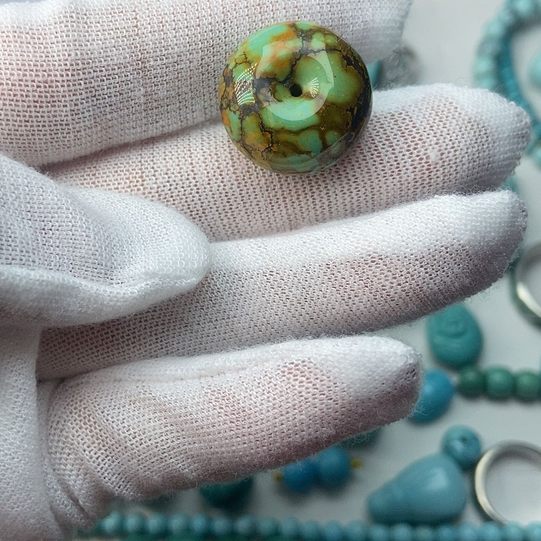 绿松石未镶嵌戒指