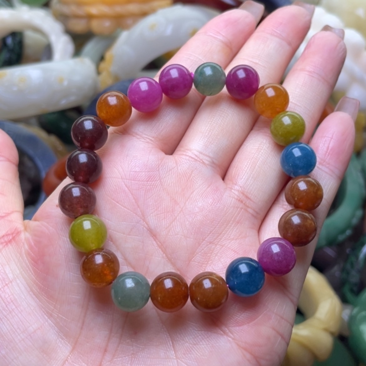 【闪购商品】未镶嵌手镯（圆镯）石英质玉