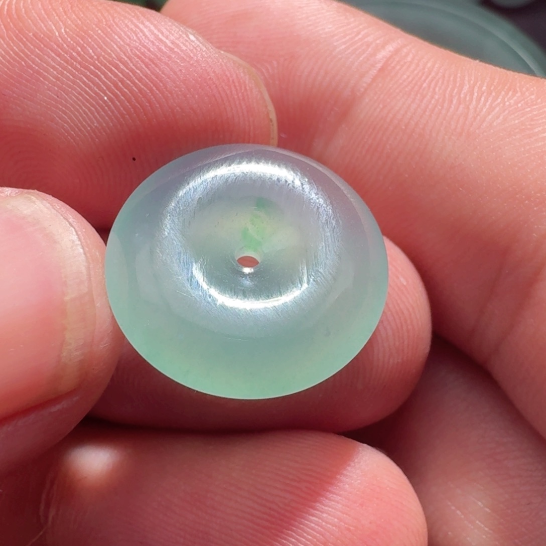 未镶嵌定制翡翠天然翡翠扣子