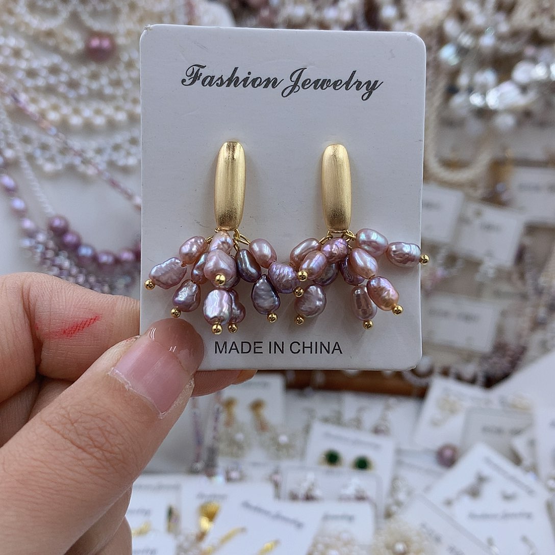 项链银S925镶嵌淡水珍珠