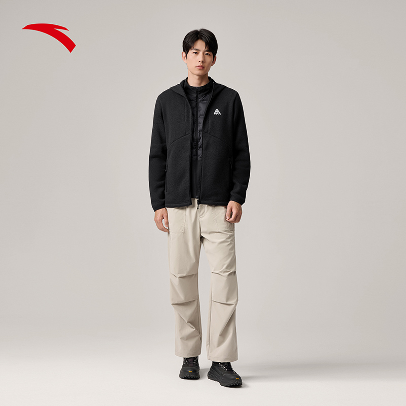 安踏火壳Polartec Pro丨大地之壳3.0轻量保暖户外徒步运动外套男