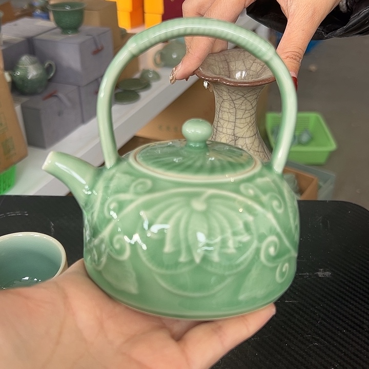 小米茶器龙泉青瓷