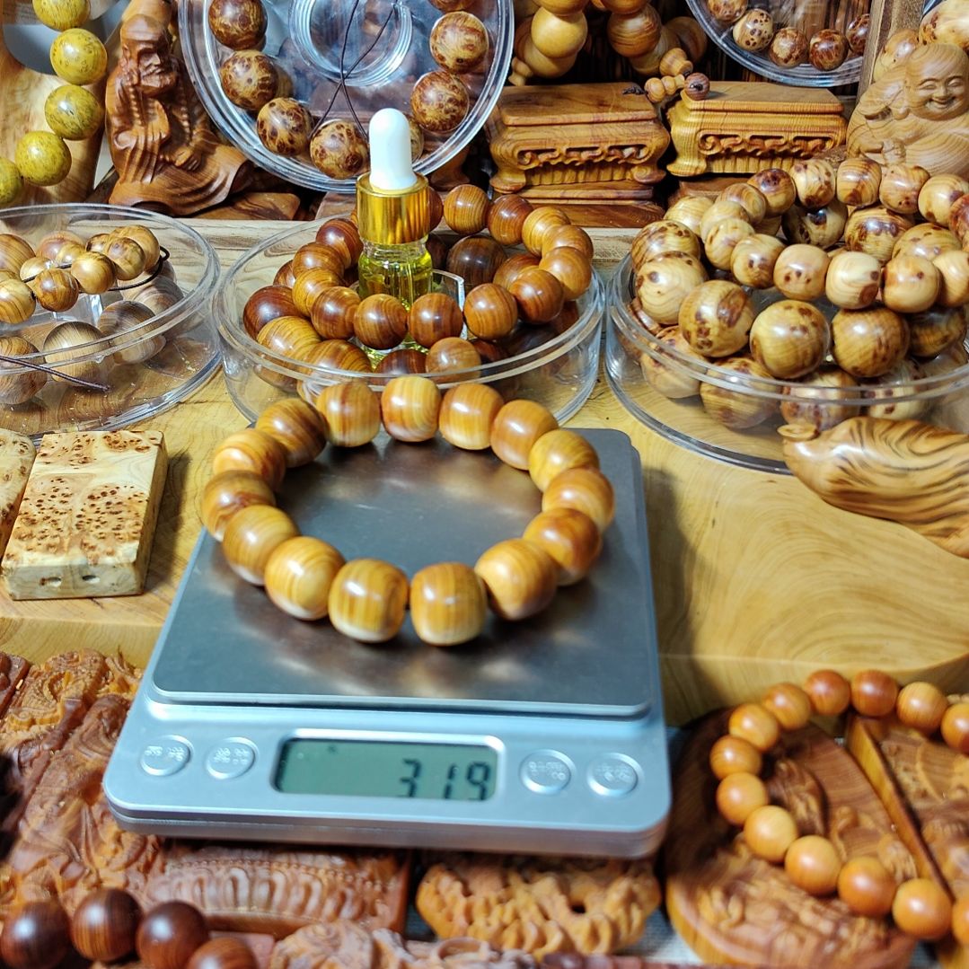 明*太行崖柏手工艺品