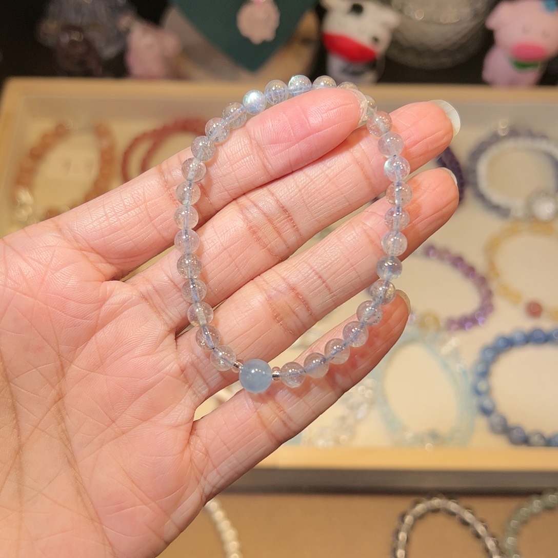 水晶手链未镶嵌月光