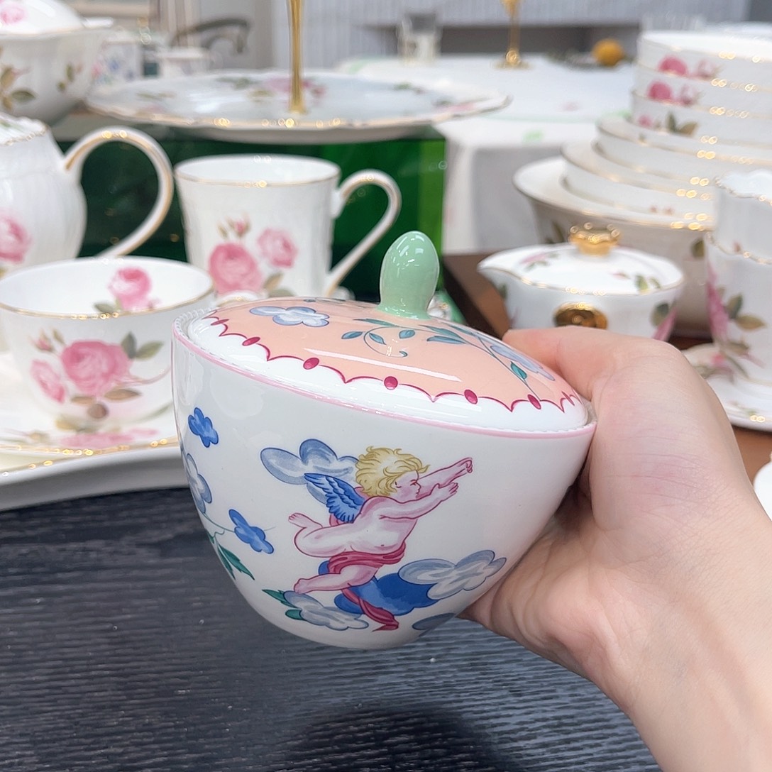 骨瓷糖罐—————————