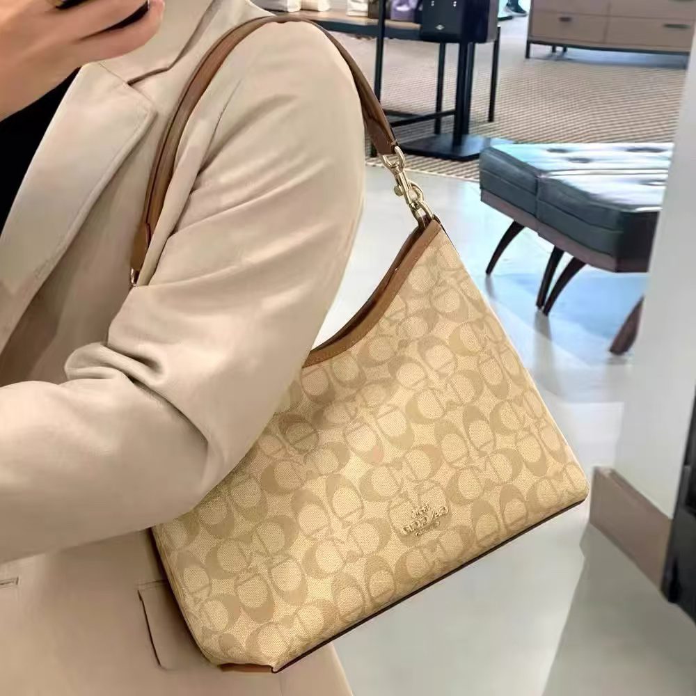 手提式印花腋下包中号单肩斜跨包肩3