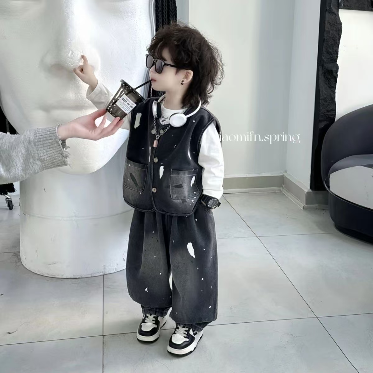 直播间过款专用链接（201-400）童装套装洋气男女中小童休闲