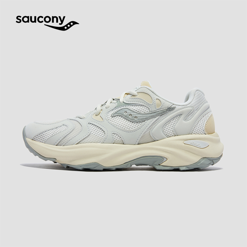 Saucony索康尼夏季新款透气AZURA RE男女款百搭复古运动休闲鞋