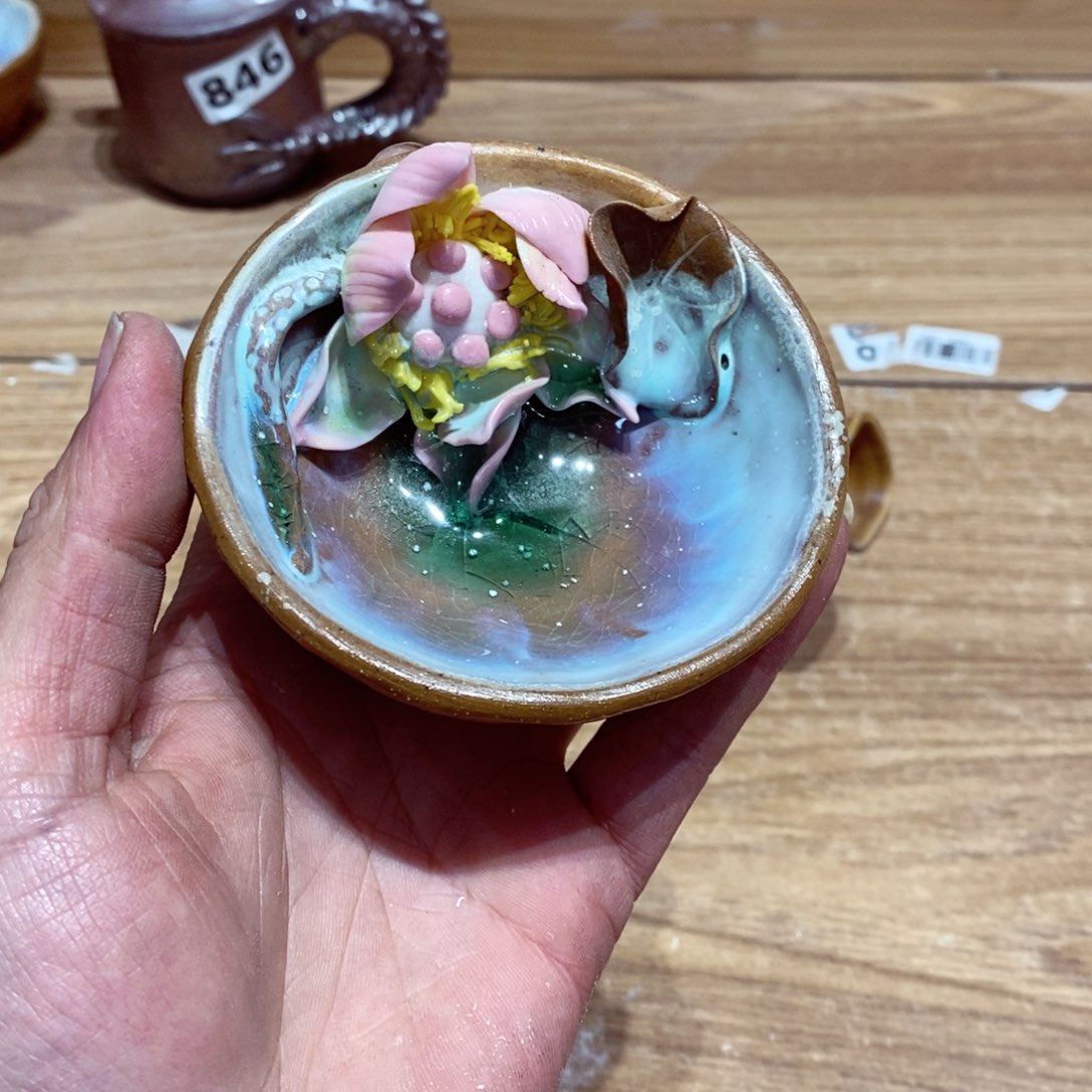 柴烧陶瓷杯子家用