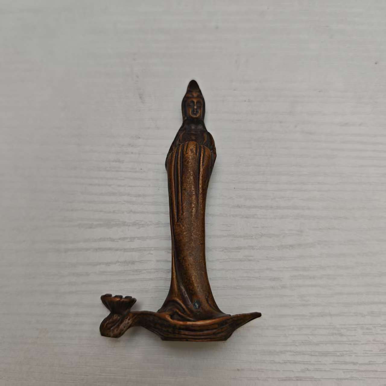 复古小观音摆件桌面