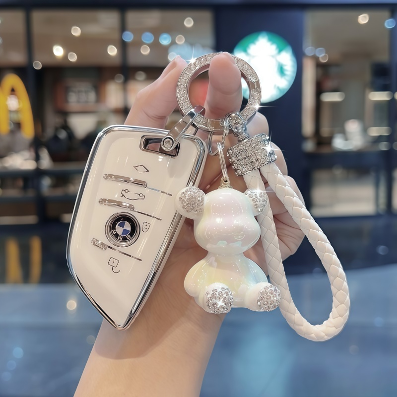 适用宝马车钥匙套1系2系3系5系6系7系x1x3x5壳包扣530/325li刀锋