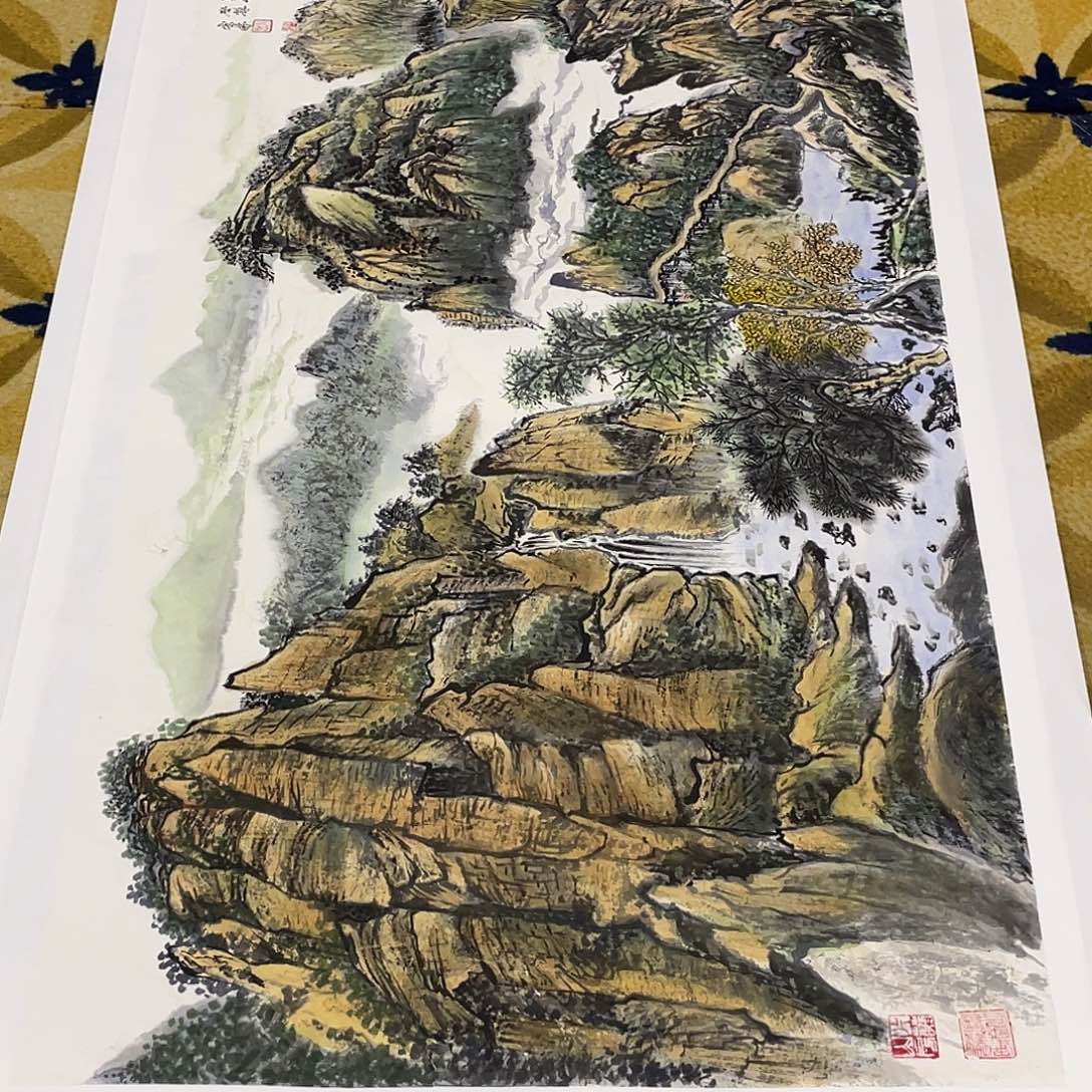 国画秋***…福利品山水999999999