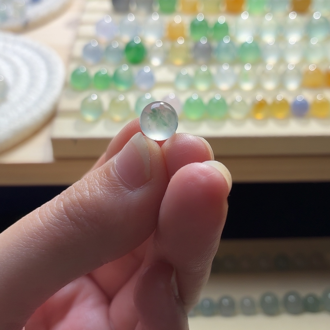 约***定翡翠散珠翡翠1265